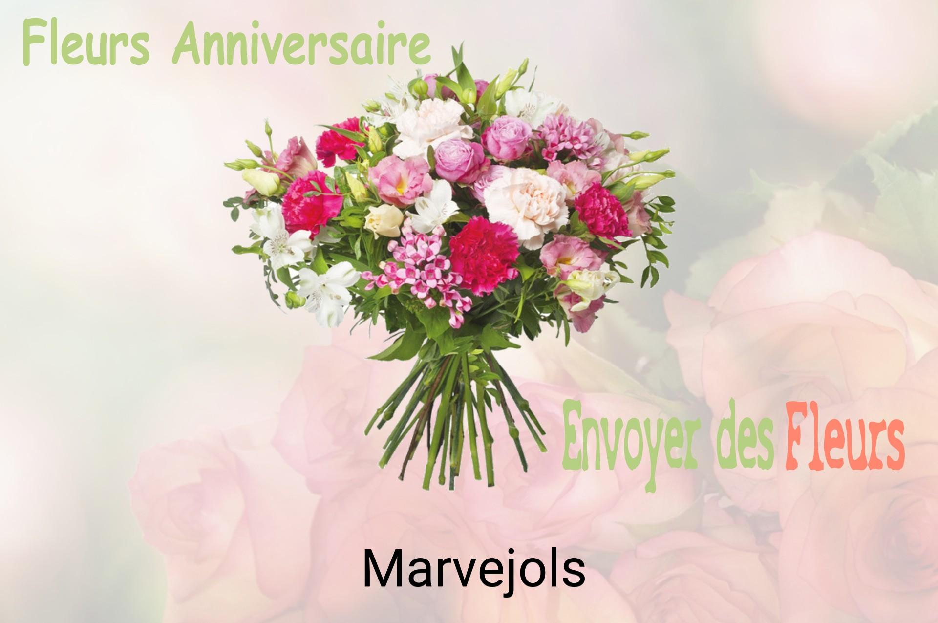 Bouquet de fleurs d’anniversaire livré à Marvejols